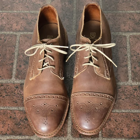 Allen Edmonds Cap Toe Bainbridge Derby Sz 9.5 - Picture 3 of 6